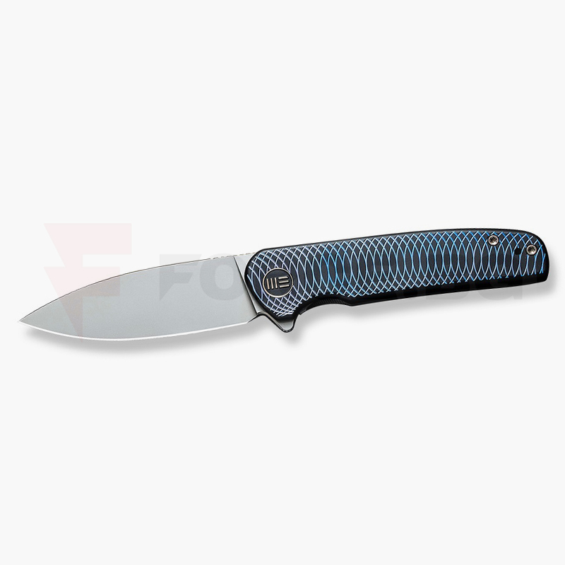 Джобен нож WE Knife Shakan CPM 20CV Titanium Blue » Force.BG