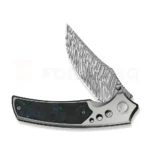 Сгъваем нож WE Knife Skynix Damascus Black & Blue » Force.BG