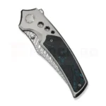 Сгъваем нож WE Knife Skynix Damascus Black & Blue » Force.BG
