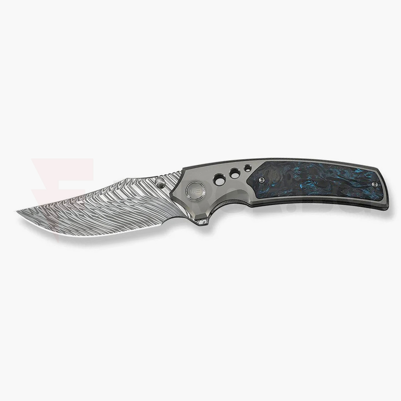 Сгъваем нож WE Knife Skynix Damascus Black & Blue » Force.BG
