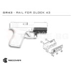 Адаптер с пикатини релса за Glock 42 Recover Tactical » Force.BG