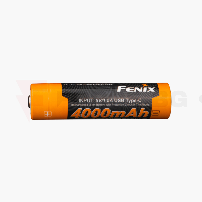 Зарядна батерия 18650 Fenix USB ARB-L18U 4000 mAh 3,6V » Force.BG