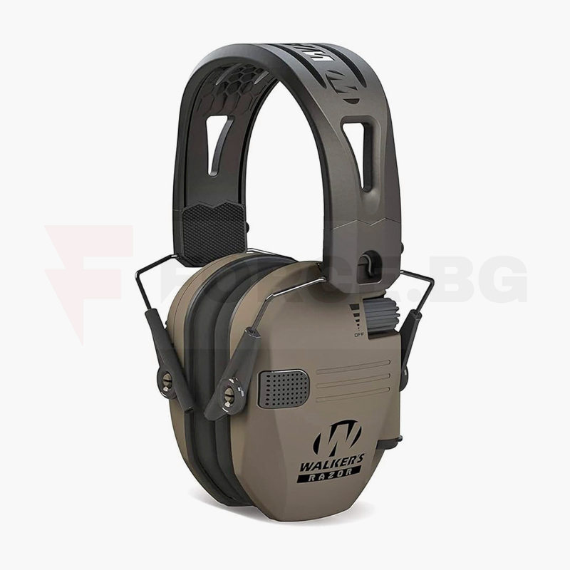 Активни антифони Walkers Razor Tacti-Grip FDE 23dB » Force.BG