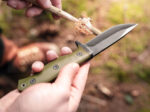 Туристически нож Boker Magnum Bushcraft Drop 440A G10 маслиненозелен » Force.BG