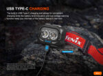Челник LED 800 lm Fenix HL18R-T V2.0 бял » Force.BG