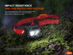 Челник LED 800 lm Fenix HL18R-T V2.0 бял » Force.BG