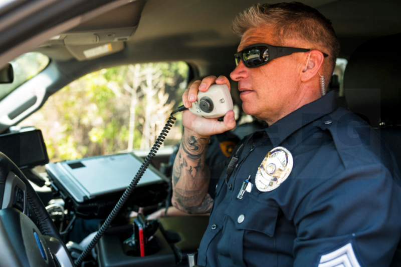 Тактически очила за стрелба Edge Hamel Blue Line » Force.BG