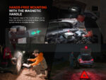 Къмпинг лампа Fenix CL27R LED 1600 lm зелена » Force.BG