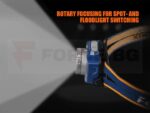 Челник Fenix HL40R LED 600 lm син с USB зареждане » Force.BG