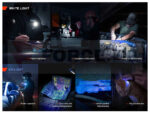 UV фенер с щипка Fenix SW05R-UV 150lm зелен » Force.BG