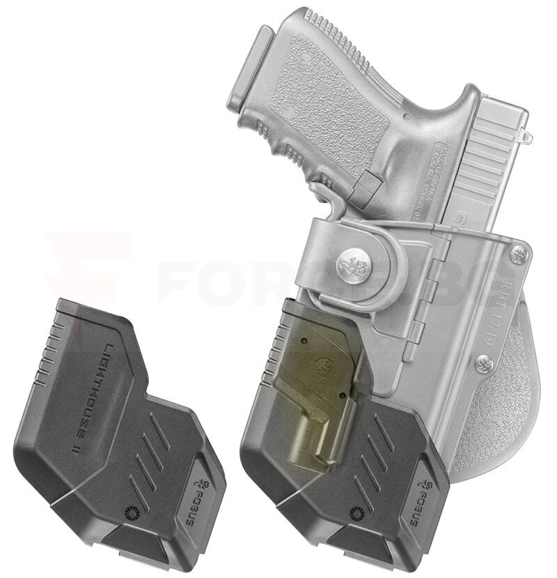 Тактически кобур FOBUS RBT-17 за GLOCK 17/22/31 с фенер и лазер » Force.BG