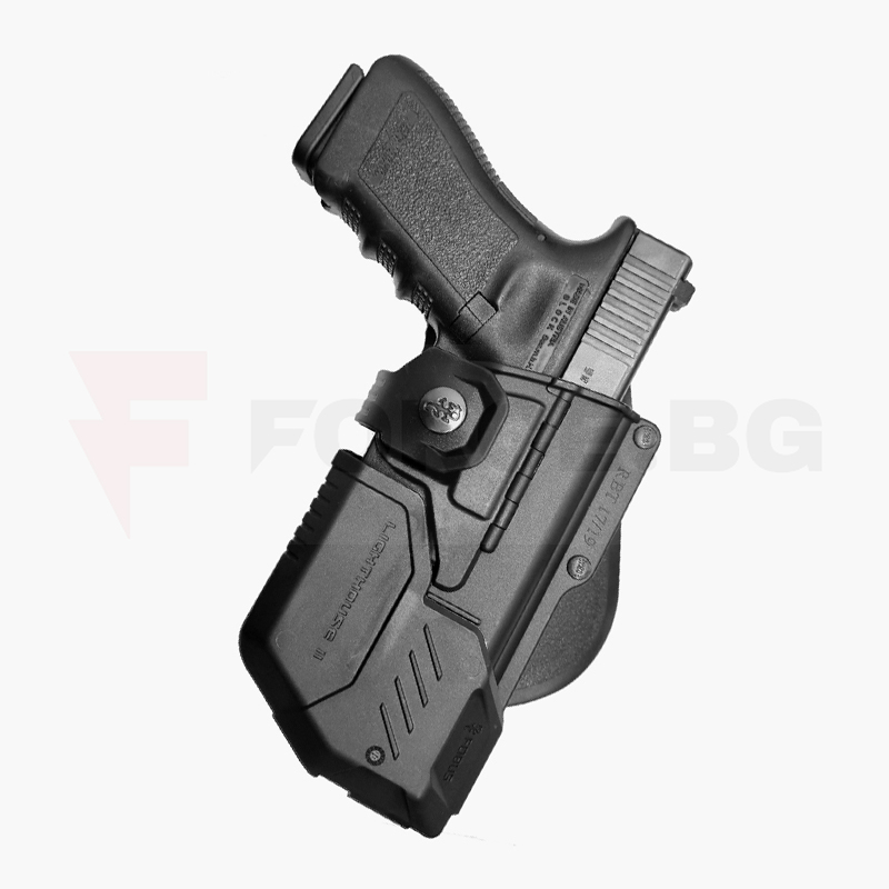 Тактически кобур FOBUS RBT-17 за GLOCK 17/22/31 с фенер и лазер » Force.BG