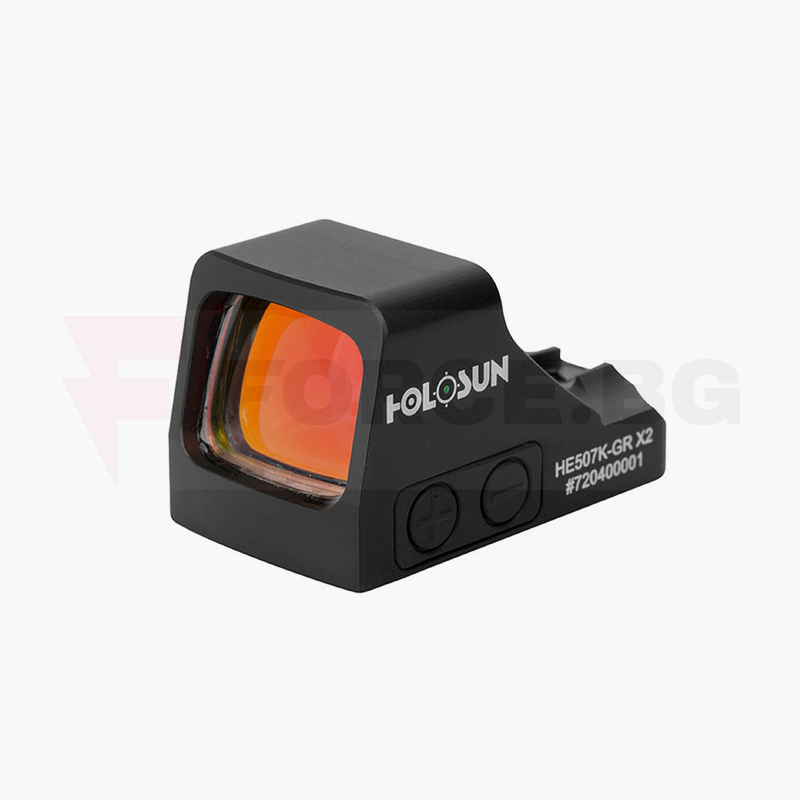 Компактен рефлексен мерник Holosun HE507K X2 GR » Force.BG