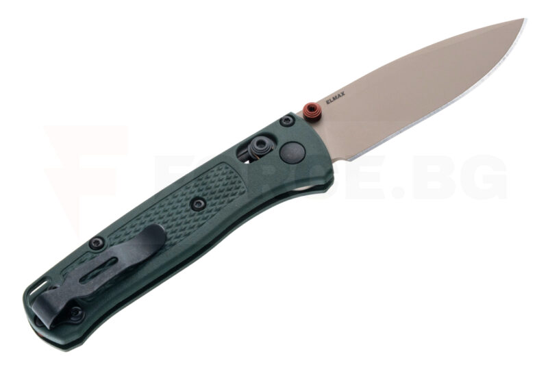 Джобен нож Benchmade Mini Bugout Elmax Taiga Green 40г » Force.BG