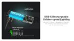 Акумулаторен фенер Nitecore EDC09 1600 лумена » Force.BG