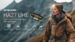 Челник Nitecore HA27 UHE 800lm 150m - Три цветни температури » Force.BG