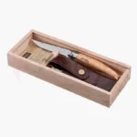Кожен калъф за нож Opinel FRANCE 2024 Natural Leather » Force.BG