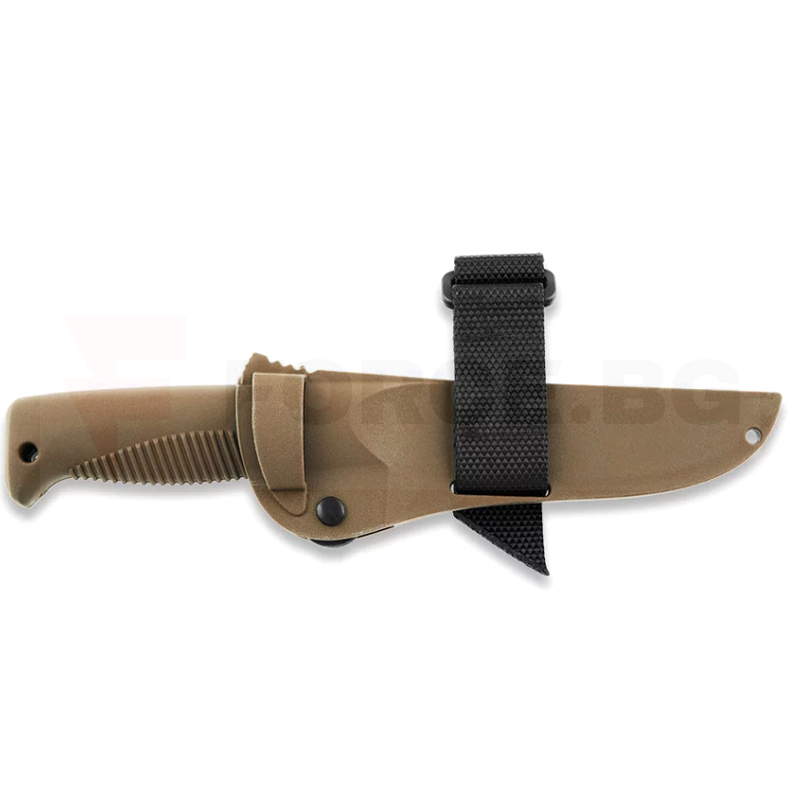 Ловен нож Peltonen M07 Ranger Puukko 80CrV2 PTFE Cerakote Coyote » Force.BG