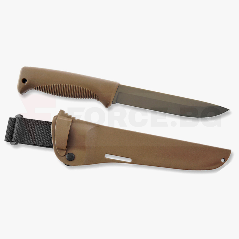 Фиксиран ловен нож Peltonen Sissipuukko M95 Coyote » Force.BG