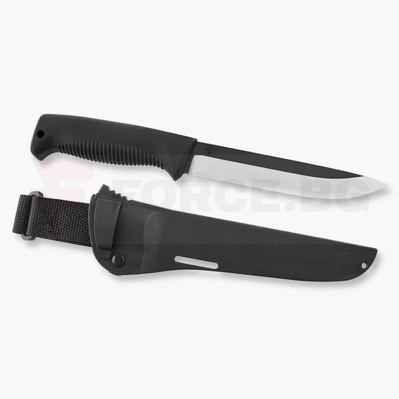 Фиксиран нож Peltonen Sissipuukko M95 80CrV2 TPE Black » Force.BG