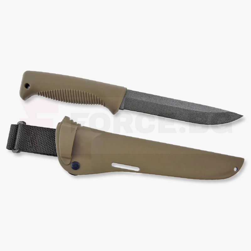 Фиксиран нож Peltonen Knives Sissipuukko M95 TPE Coyote » Force.BG