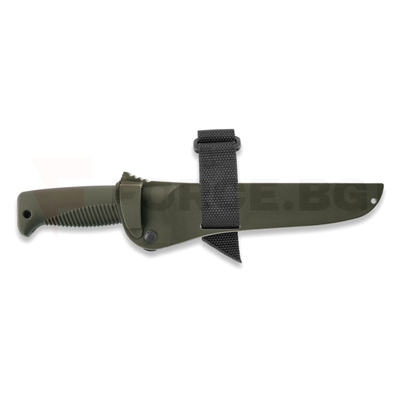 Тактически нож Peltonen Sissipuukko M95 80CrV2 PTFE Green 150mm » Force.BG