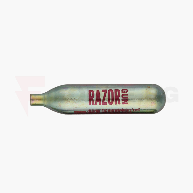CO2 капсула 12g RazorGun – въглероден диоксид патрон » Force.BG