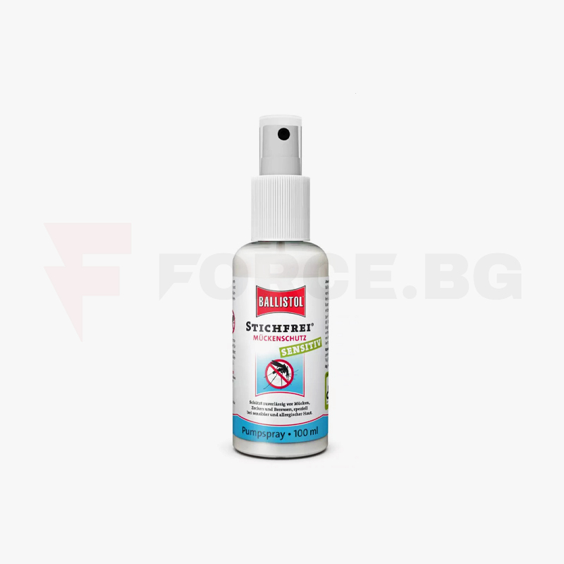 Спрей против насекоми Ballistol StichFrei Sensitive 100 ml » Force.BG