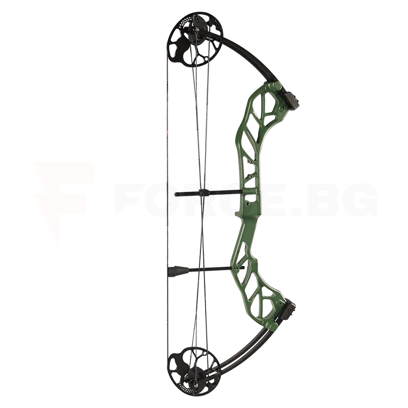 Полиспастен лък TOPOINT STARTING 31 19-60 lbs 320FPS Green FULL SET » Force.BG