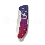 Джобен нож Victorinox Evoke Alox червен/син с алуминиева дръжка » Force.BG