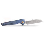 Сгъваем нож титан M390 Vosteed Gavko Leopard син » Force.BG