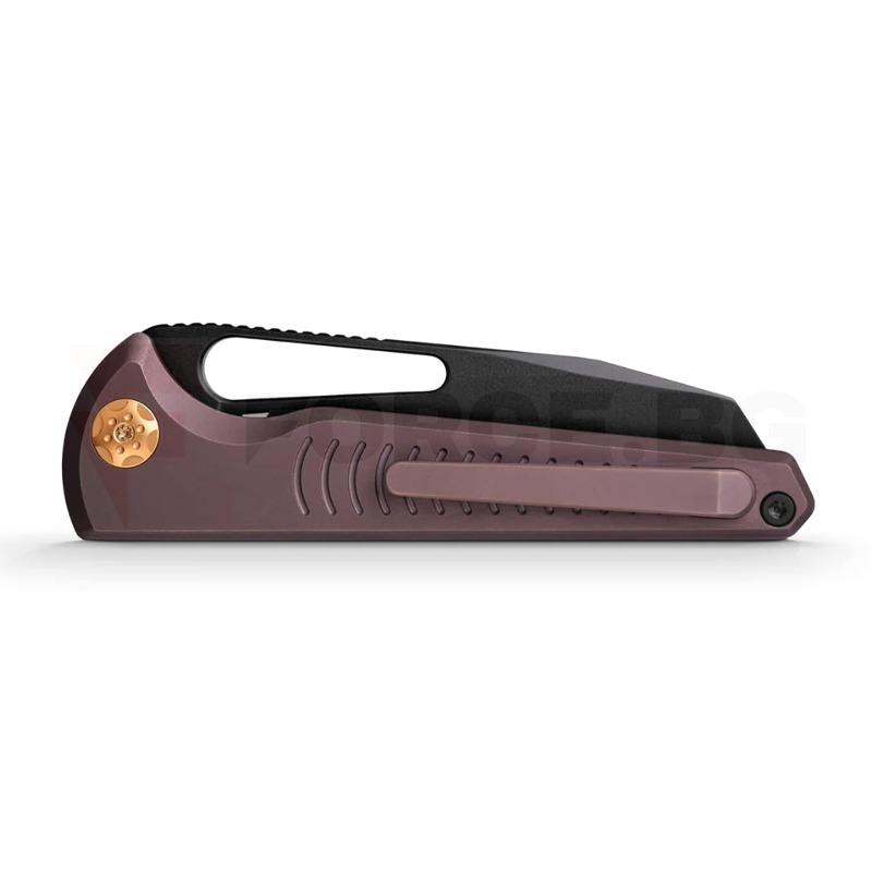 Сгъваем нож Vosteed Gavko Leopard M390 Titanium Purple » Force.BG