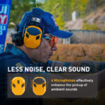 Активни антифони Earmor M300X бели - 24dB NRR защита » Force.BG