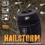 Еърсофт граната Elite Force Hailstorm черна 190 патрона » Force.BG