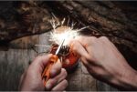 Магнезиева запалка Exotac PolyStriker Orange 10 см » Force.BG