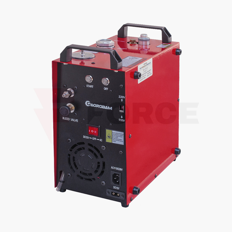 Компресор за въздушно оръжие GAOROBAM GX PUMP E-CS4-I 400bar 350W » Force.BG