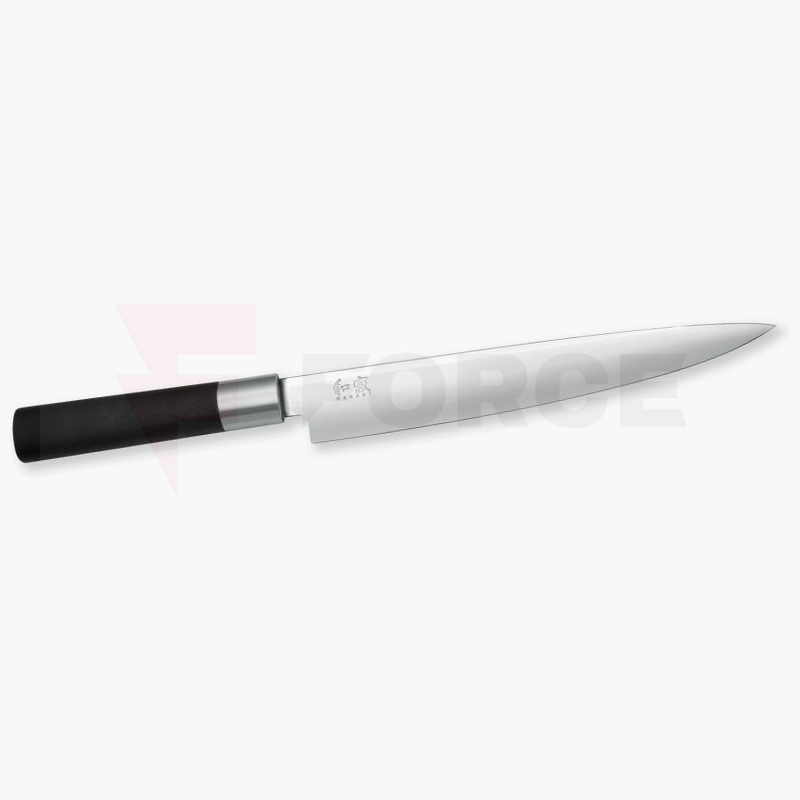 Нож за филетиране Wasabi Black KAI 6723L 23 см Черен » Force.BG