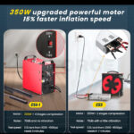 Компресор за въздушно оръжие GAOROBAM GX PUMP E-CS4-I 400bar 350W » Force.BG