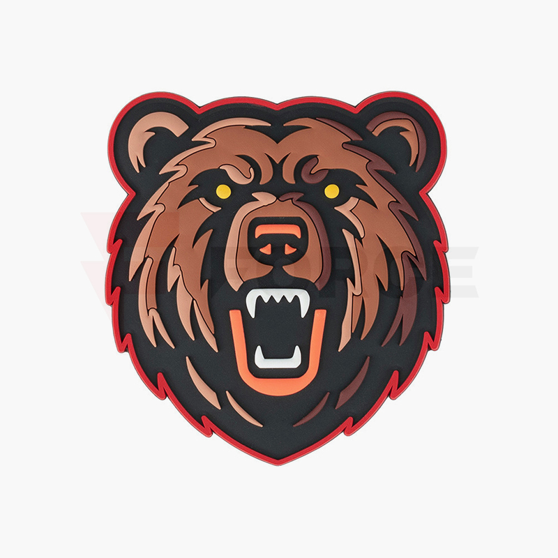 Тактически пач 101 INC 3D PVC Grizzly Bear 9.1x8.1 см » Force.BG