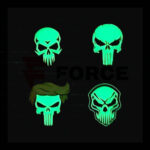 Тактически пач 101 INC 3D PVC Punish Skull светещ в тъмното » Force.BG