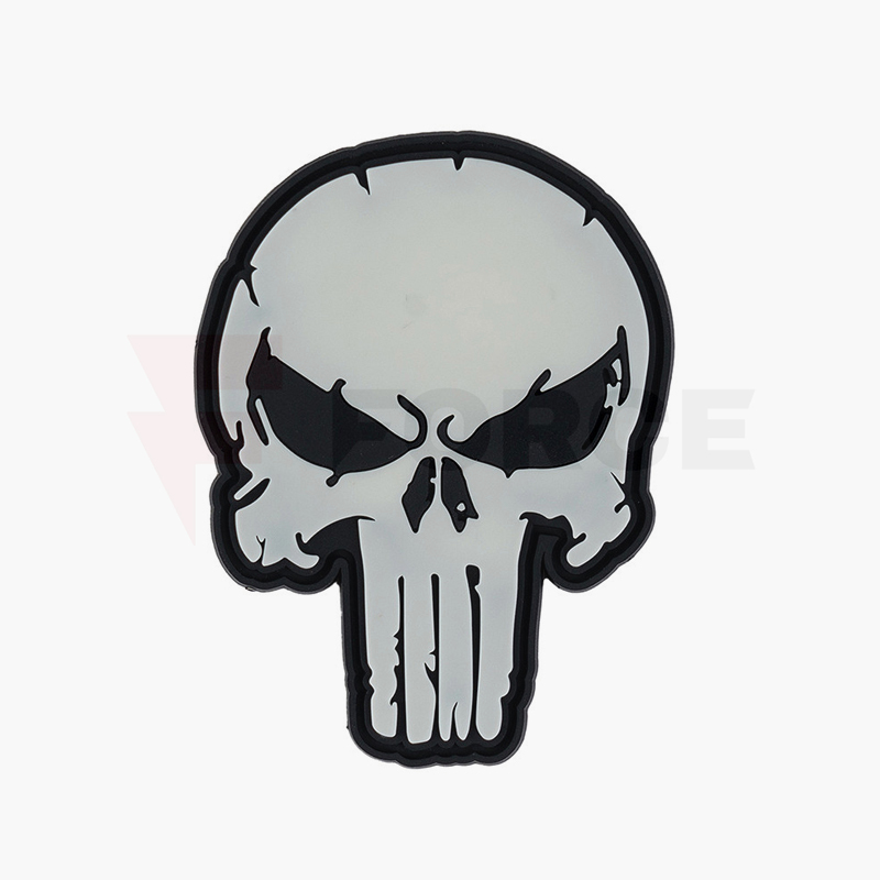 Тактически пач 101 INC 3D PVC Punish Skull светещ в тъмното » Force.BG