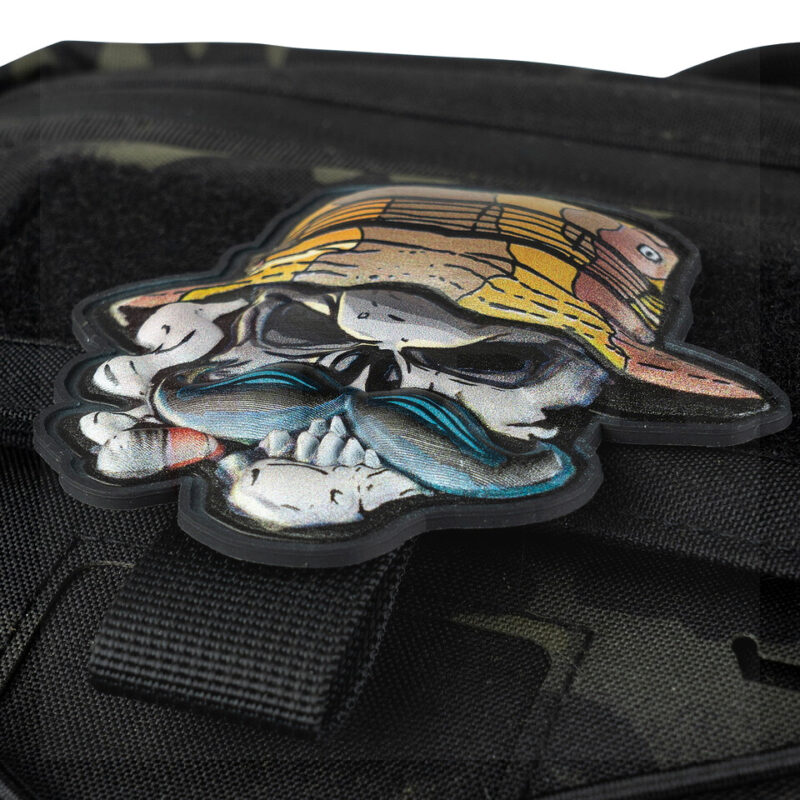 Тактически пач 101 INC 3D UV Skull Bush Ranger 8.4x8.9 см » Force.BG