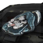 Тактически пач 101 INC 3D UV Skull Grim Reaper 10x7.9 см » Force.BG