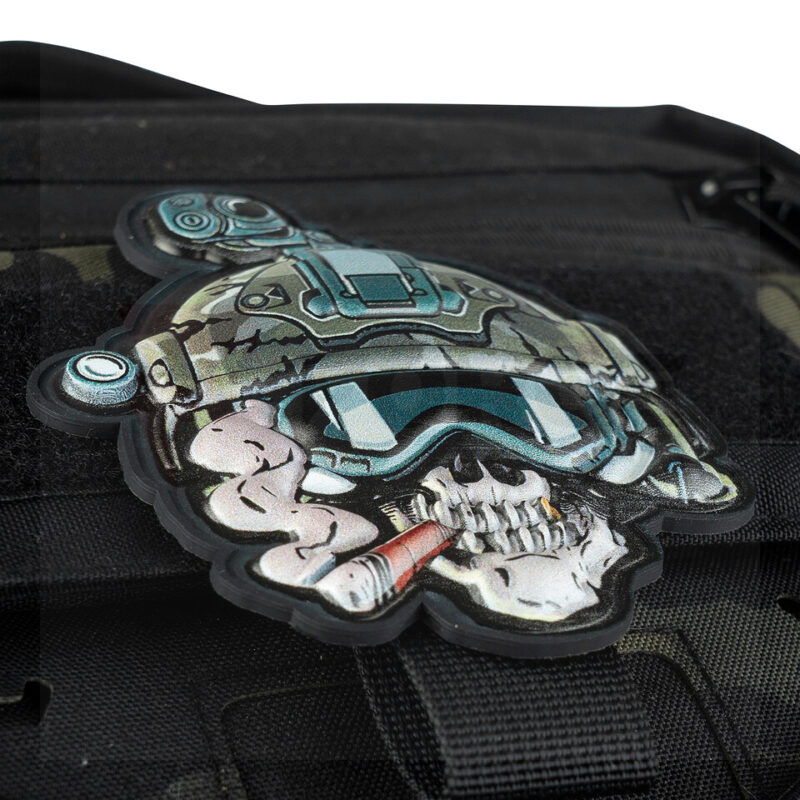 Тактически пач 101 INC 3D UV Skull Operator 10,3x8,2 см » Force.BG