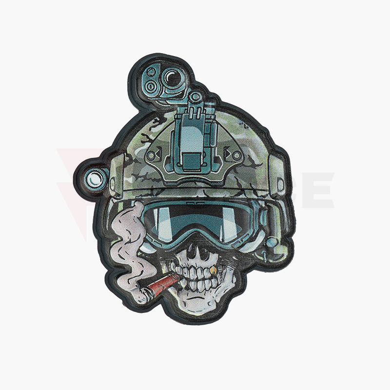 Тактически пач 101 INC 3D UV Skull Operator 10,3x8,2 см » Force.BG