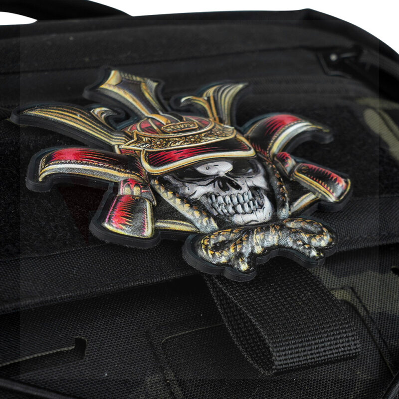 Тактически пач 101 INC 3D UV Skull Samurai 10.1x9.5 см » Force.BG