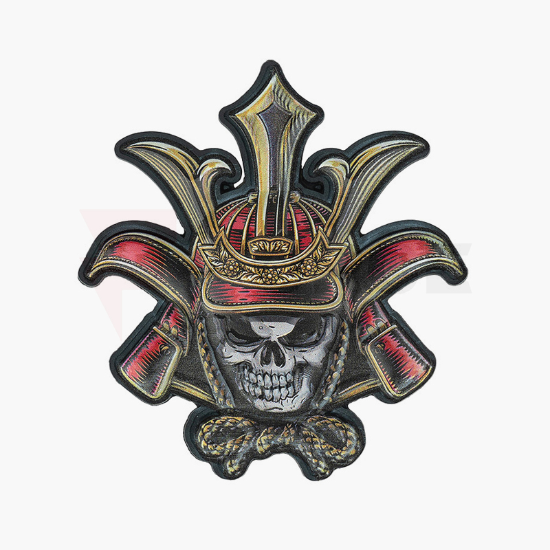 Тактически пач 101 INC 3D UV Skull Samurai 10.1x9.5 см » Force.BG