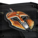 Тактически пач 101 INC Patch 3D UV Skull Spartan 10x6.2 см » Force.BG