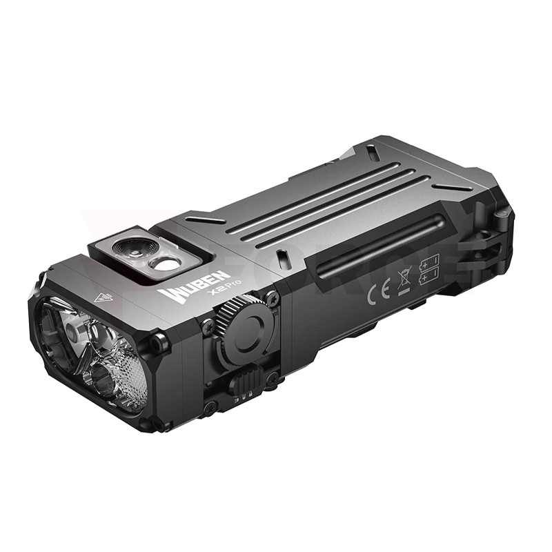 Джобен фенер Wuben X2 Pro+ с бяла и червена светлина 1500 лумена » Force.BG