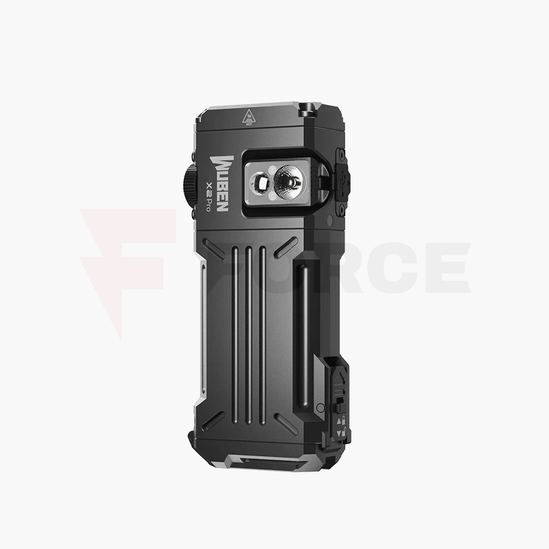 Джобен фенер Wuben X2 Pro+ с бяла и червена светлина 1500 лумена » Force.BG